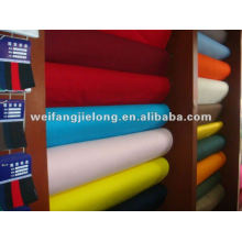 tela teñida popelina de poliéster / algodón para la ropa o forro 45S * 45S 110 * 76 con alta calidad y precio más bajo